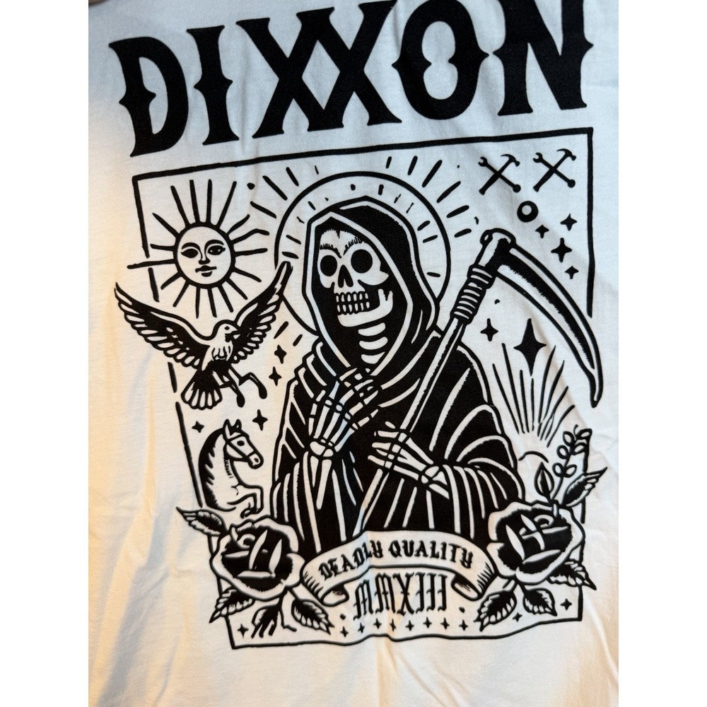 Men's Dixxon 2XL White T-shirt Tarot